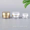 30ml 15g Gold glass airless cream pump jar